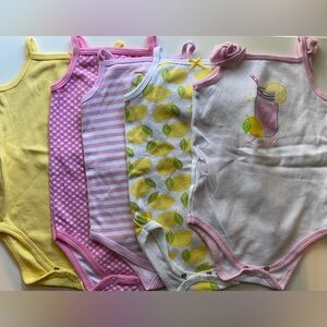 HB 100% Cotton Sleeveless Onsie Bundle / Size 24m / VGUC
